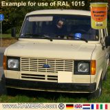 ford car painted in RAL 1015