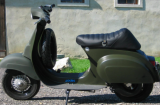 vespa painted in RAL-6006