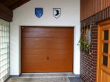 garage door painted RAL 8003 clay
