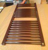 chocolate brown towel radiator ral-8017