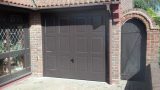 garage door painted RAL 8019