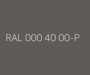 Renk RAL 000 40 00-P 