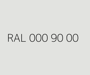 Renk RAL 000 90 00 