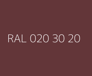 Renk RAL 020 30 20 