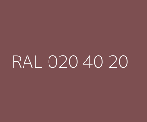 Renk RAL 020 40 20 