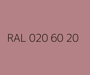 Renk RAL 020 60 20 
