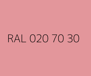 Renk RAL 020 70 30 