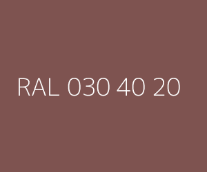 Renk RAL 030 40 20 
