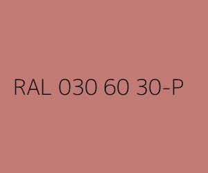 Renk RAL 030 60 30-P 