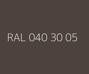 Renk RAL 040 30 05 