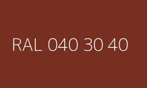 Renk RAL 040 30 40