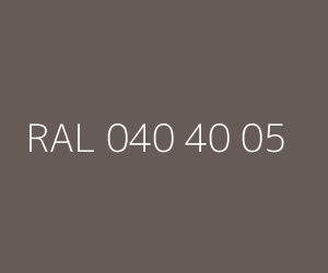 Renk RAL 040 40 05 