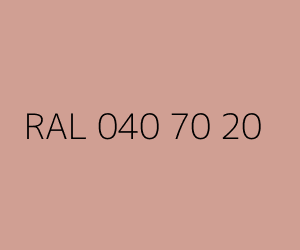 Renk RAL 040 70 20 