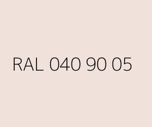 Renk RAL 040 90 05 
