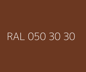 Renk RAL 050 30 30 