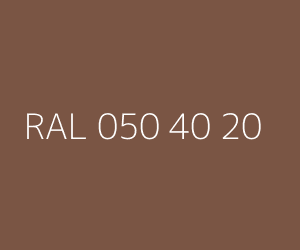 Renk RAL 050 40 20 