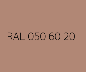 Renk RAL 050 60 20 