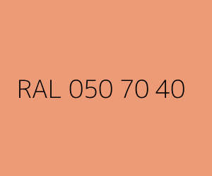 Renk RAL 050 70 40 