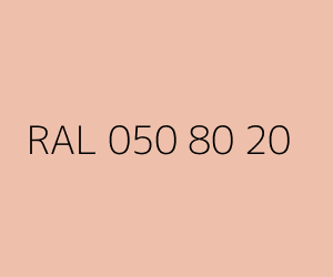 Renk RAL 050 80 20 