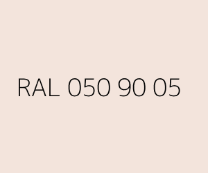 Renk RAL 050 90 05 