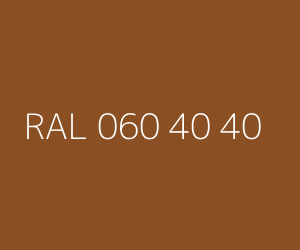 Renk RAL 060 40 40 