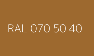Renk RAL 070 50 40