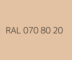 Renk RAL 070 80 20 