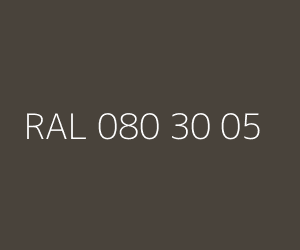 Renk RAL 080 30 05 