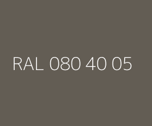 Renk RAL 080 40 05 