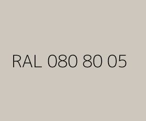 Renk RAL 080 80 05 