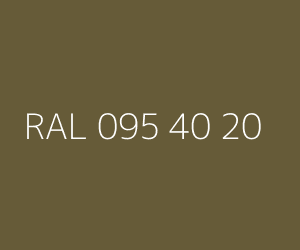 Renk RAL 095 40 20 