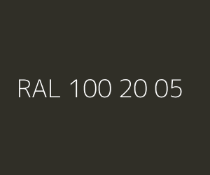 Renk RAL 100 20 05 
