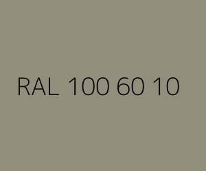 Renk RAL 100 60 10 