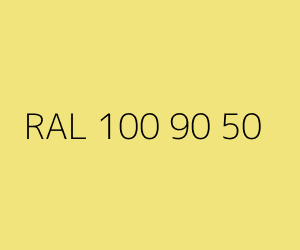 Renk RAL 100 90 50 