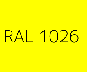 Renk RAL 1026 LUMINOUS YELLOW