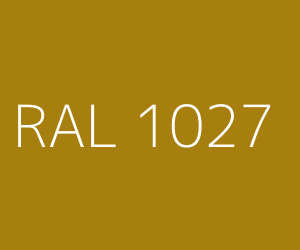 Renk RAL 1027 CURRY