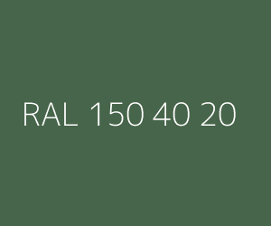 Renk RAL 150 40 20 