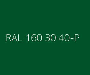 Renk RAL 160 30 40-P 