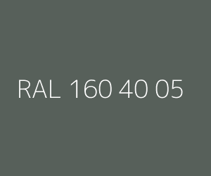 Renk RAL 160 40 05 