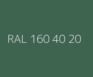 Renk RAL 160 40 20 