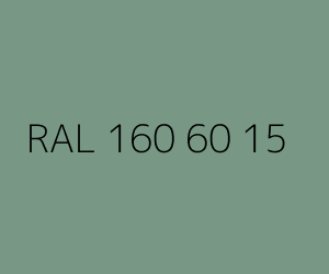 Renk RAL 160 60 15 