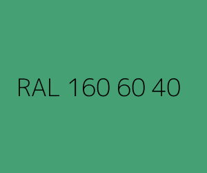 Renk RAL 160 60 40 