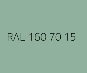 Renk RAL 160 70 15 