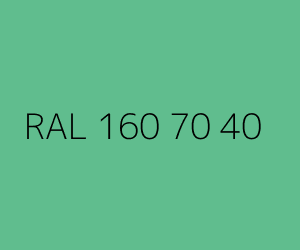 Renk RAL 160 70 40 