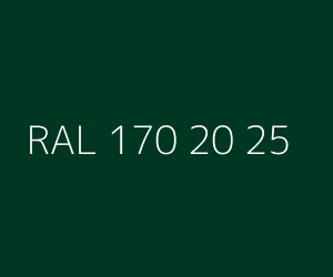 Renk RAL 170 20 25 