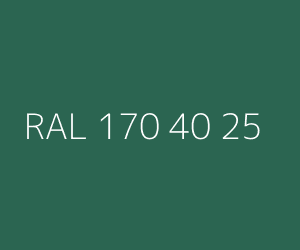 Renk RAL 170 40 25 