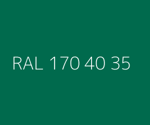 Renk RAL 170 40 35 