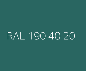 Renk RAL 190 40 20 