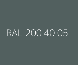 Renk RAL 200 40 05 