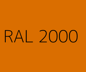 Renk RAL 2000 YELLOW ORANGE